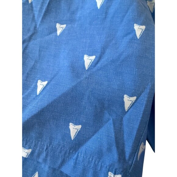 TACKLE & TIDE Men’s Blue Sharktooth Swim Shorts Size XXL - Picture 6 of 9